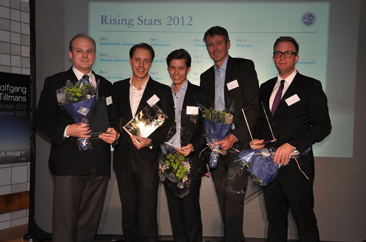 Rising Stars 2012 Topp 5