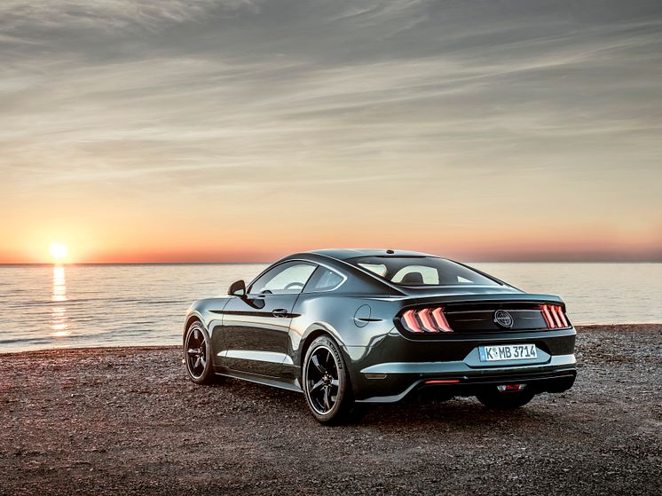 Ford Mustang BULLITT 2018 prøvekjøring