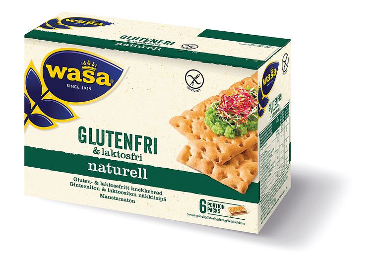 Wasa Gluten- och laktosfri Naturell