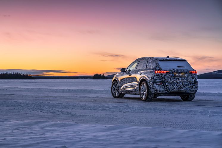 Audi Q6 e-tron prototype