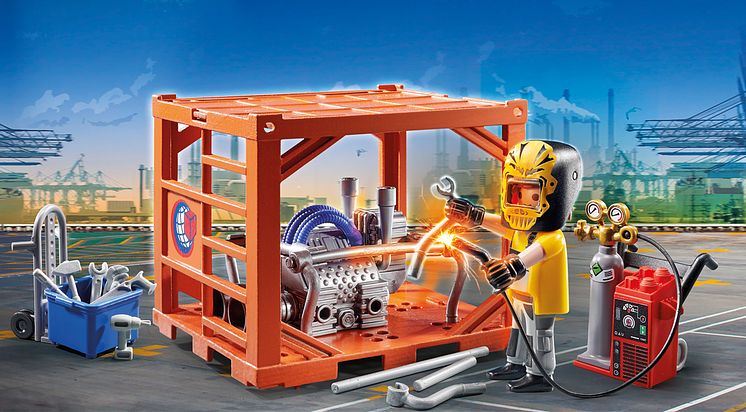 Containerfertigung (70774) von PLAYMOBIL