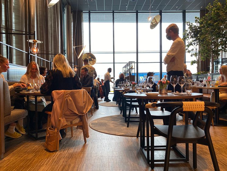 BRASSERIE X: Restauranten på Quality Hotel Ramsalt.