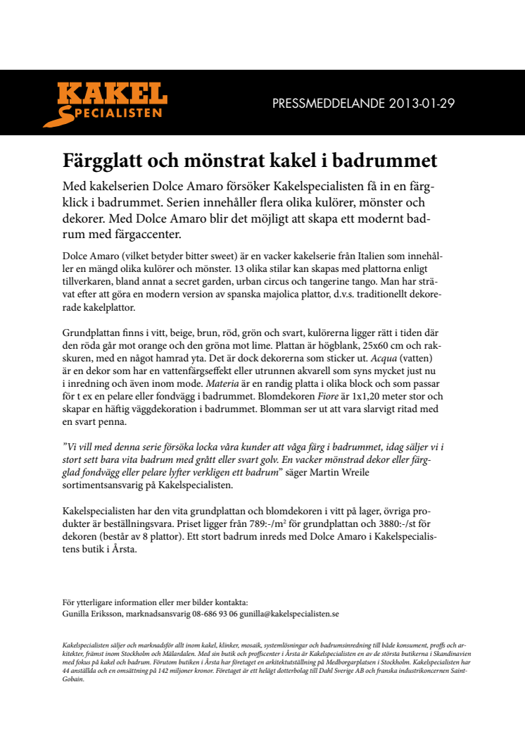 Färgglatt och mönstrat kakel i badrummet