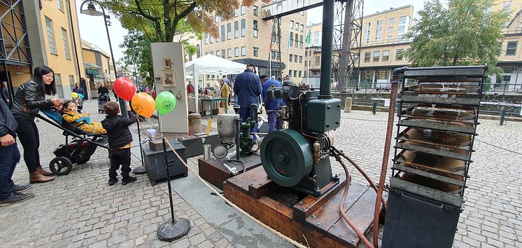 Pyhtagoras Industrimuseum vid Så var det då – arbetslivsmuseer visar 2019 bild 3