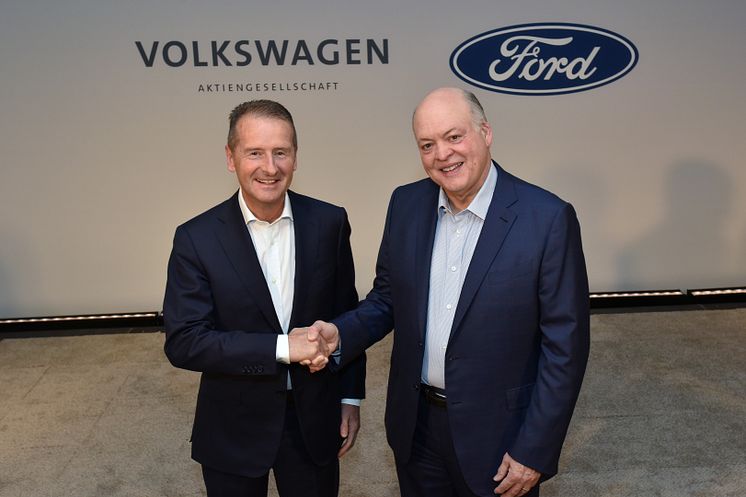 Ford og VW udvider samarbejde