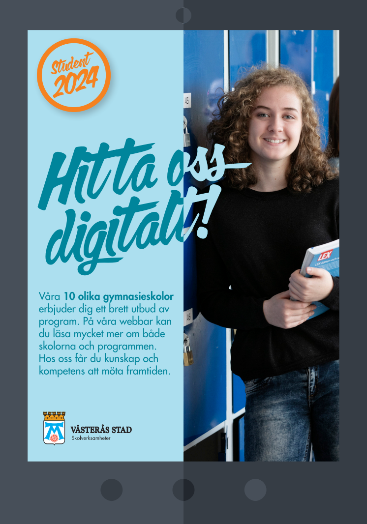 Hitta oss digitalt_Västerås stads kommunala gymnasieskolor