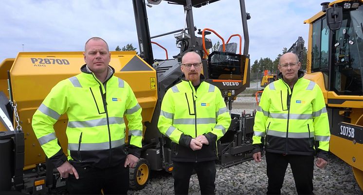 Kjell Carlsson, Christer Gryth och Tommy Wahlsten