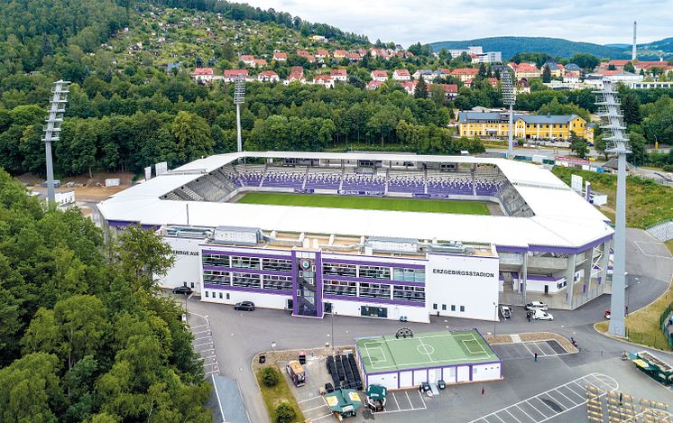 Erzgebirgsstadion in Aue wird zum Veranstaltungsort für das Musikfest Erzgebirge 
