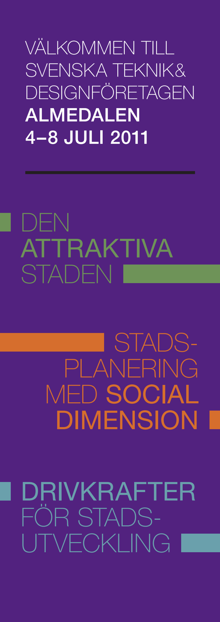 Inbjudan STD-företagen i Almedalen 2011