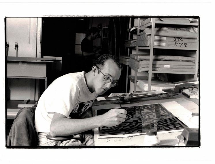Keith Haring, 1986. Photo courtesy of BORCH Editions..jpeg