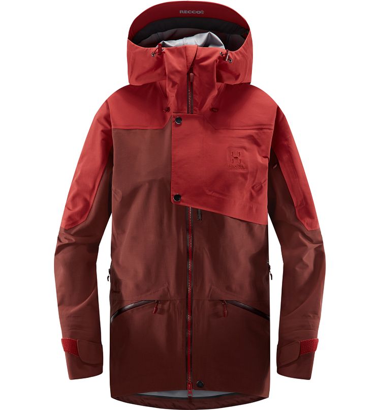 Khione 3L PROOF Jacket Women_Maroon Red-Brick Red