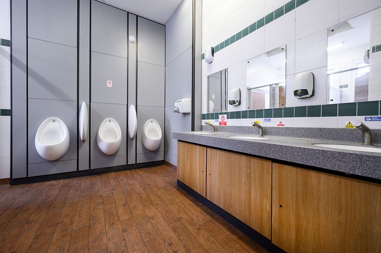 Streatham Common station's refurbished toilets