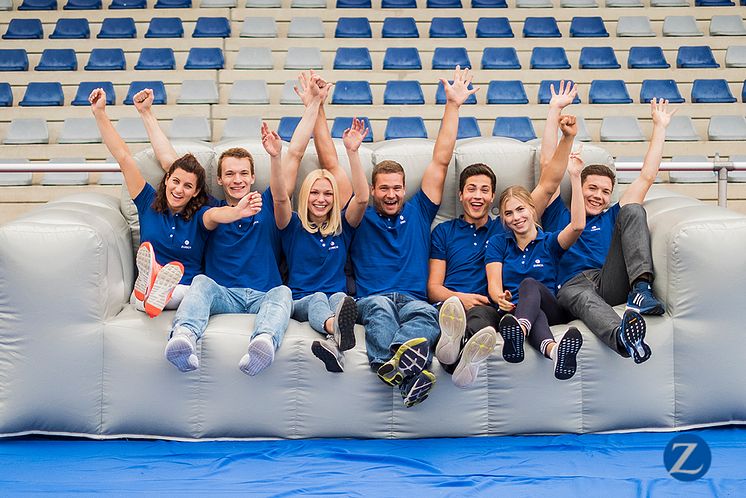 Junge Olympiahoffnungen des Zurich Sports Team