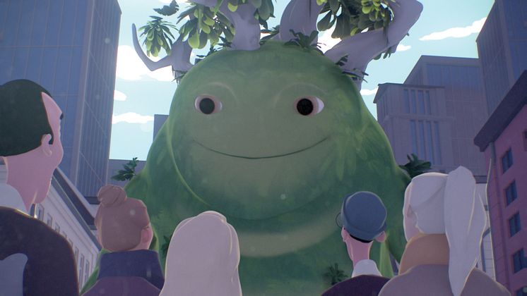Still-billede fra filmen 'The Green Giant'