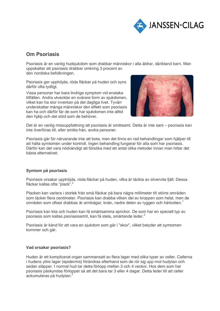 Om Psoriasis