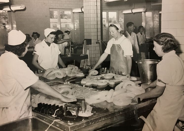 Inifrån Slakthuset 1955