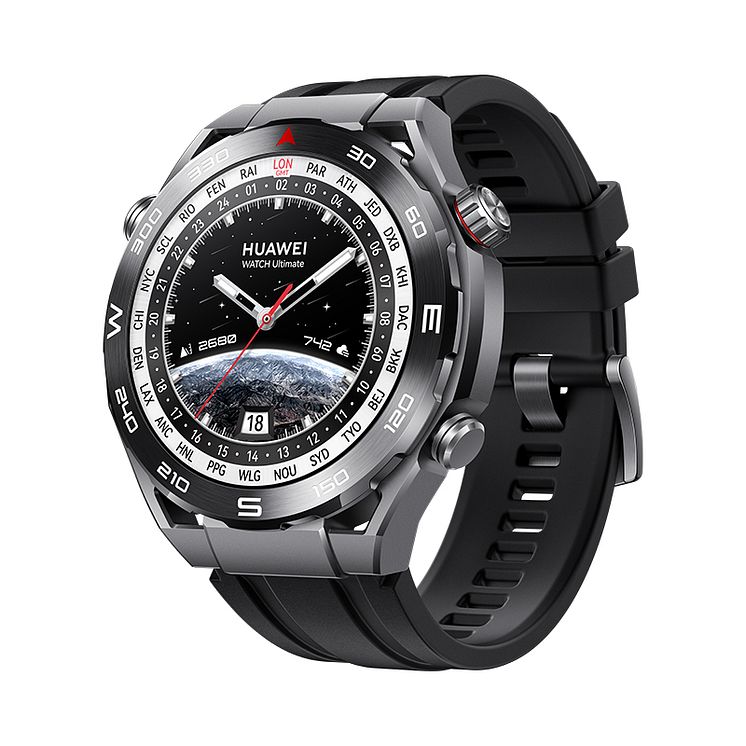 Huawei Watch Ultimate_Black_Front left