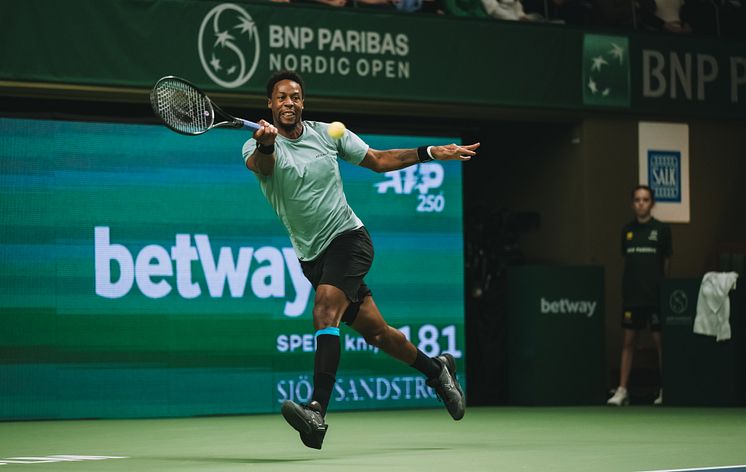 Gaël Monfils at the BNP Paribas Nordic Open 2023