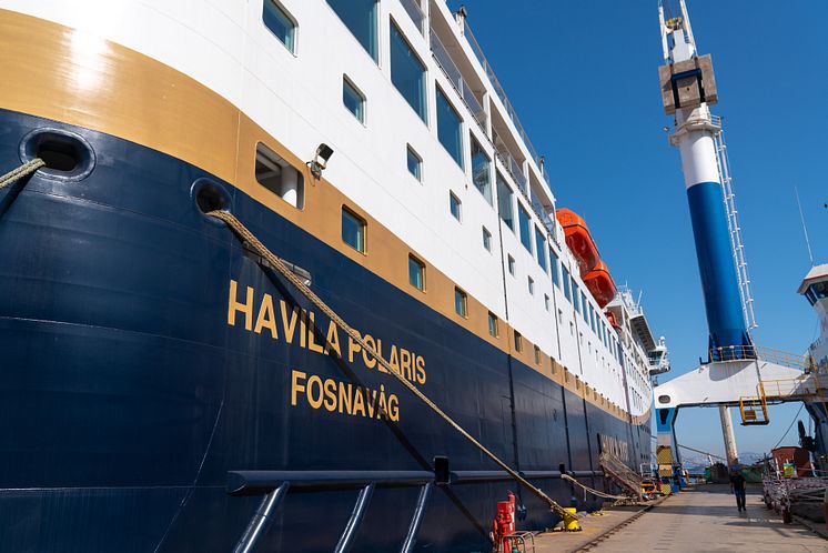 Havila Polaris at Tersan shipyard