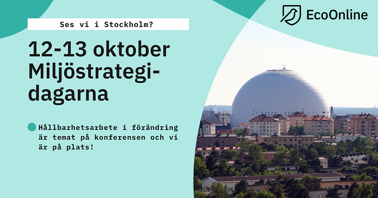 SE Sustainability Conferens Stockholm October 2023