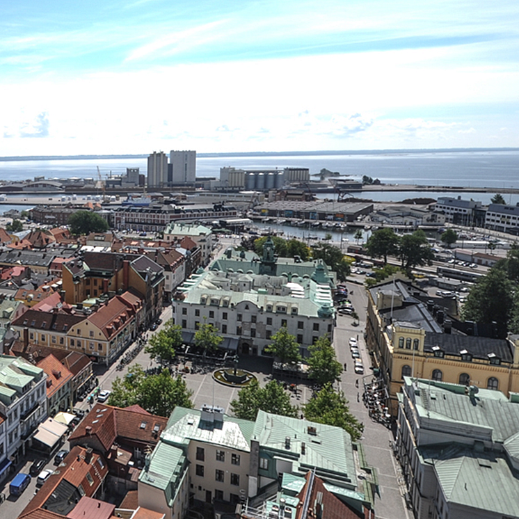 Stadsbild_Larmtorget_universitetet
