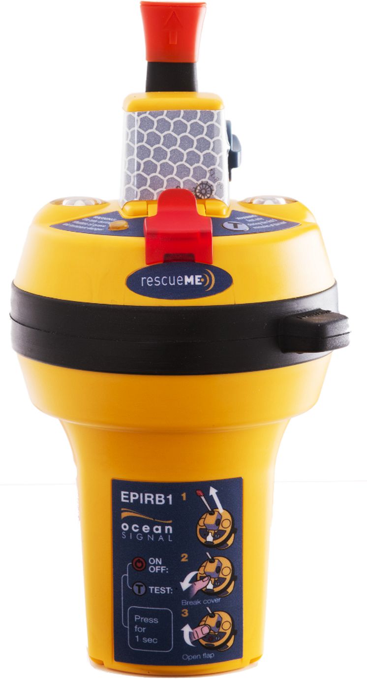 Hi-res image - Ocean Signal - The Ocean Signal rescueME EPIRB1 is the ideal solution for anyone who needs to equip their boat or Personal Water Craft (PWC) with an affordable Class 3-Approved EPIRB