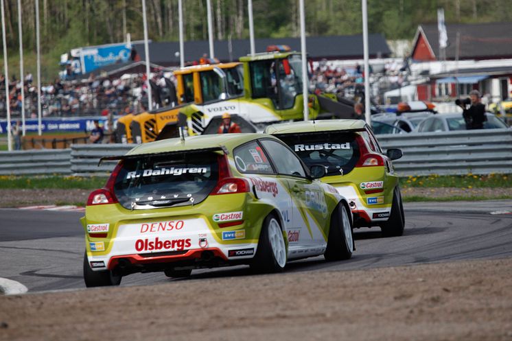 Swecon och Volvo i STCC