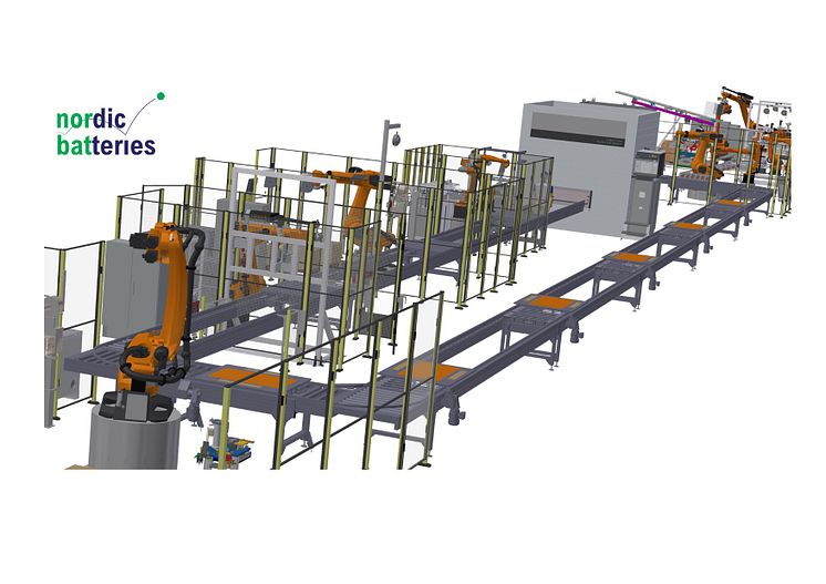 Nordic Batteries - production lines 2