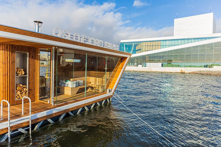 Floating sauna in Oslo