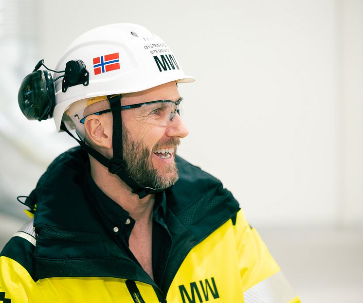 Øystein Krossli, Site Manager,  Morrow Cell Factory December 2023