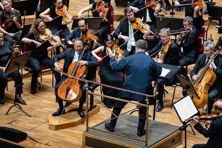 Alan Gilbert och Yo-Yo Ma