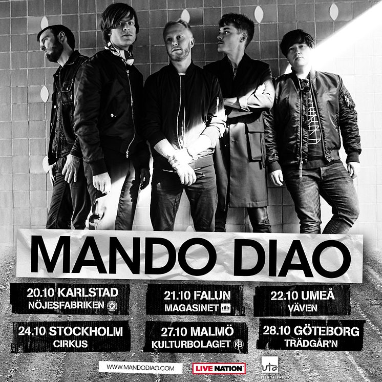 Mando Diao - FB/Instagram