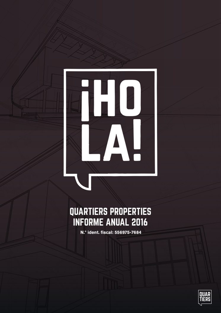 Quartiers Properties - Informe anual 2016