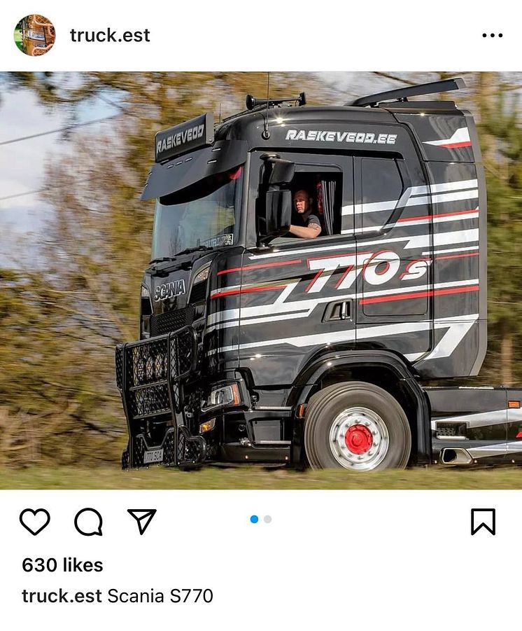 SCANIA S770 tuning