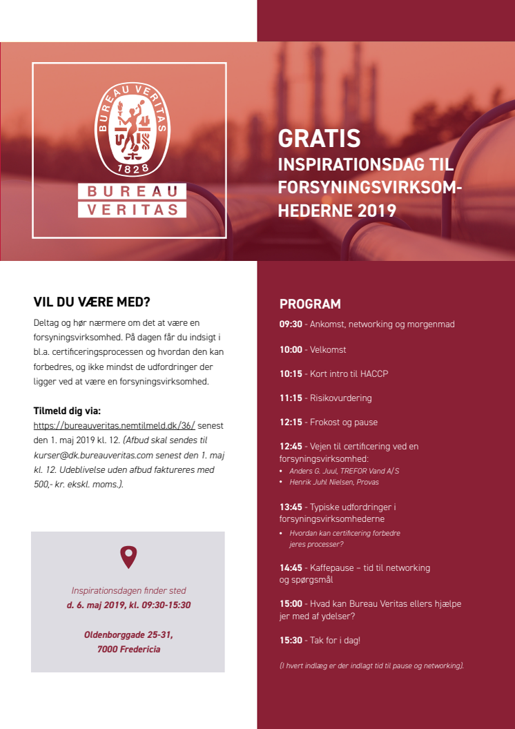 Invitation | Forsyningsvirksomheder 2019