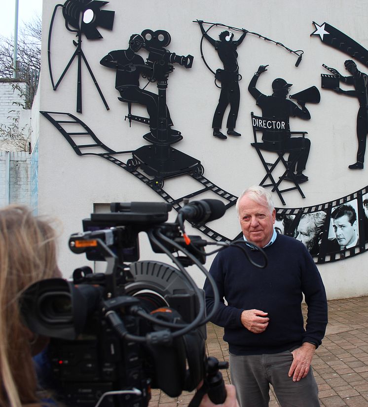 Bob Redman, Chair of First Impressions, filmed for Strictly Come Dancing, the final