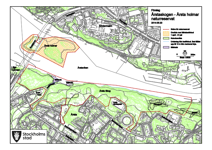 Årstaskogen - Årsta holmar naturreservat