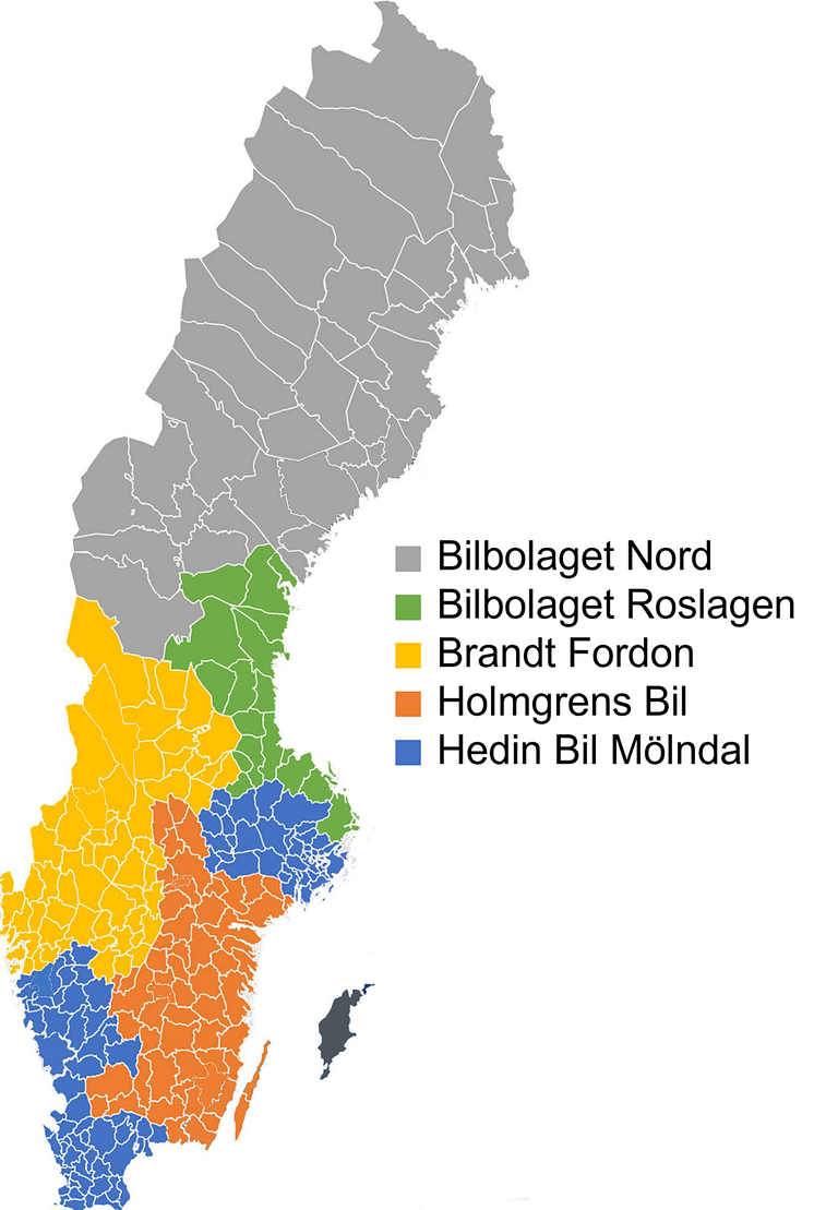 HMC ÅF indelning 2022