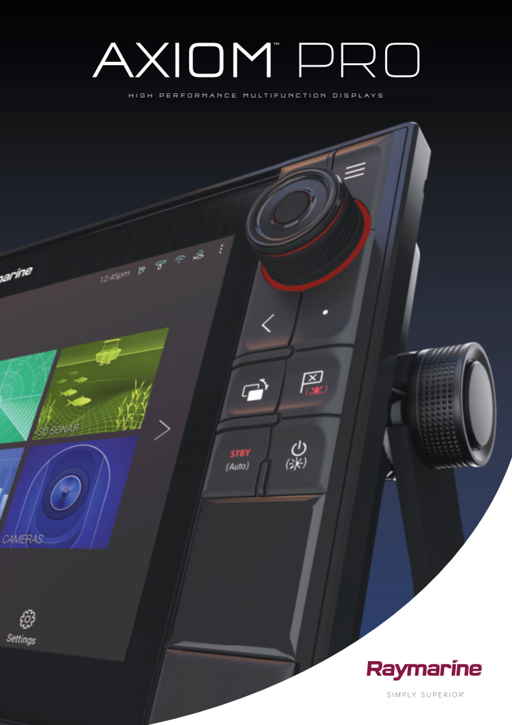 Brochure - Raymarine - Axiom Pro