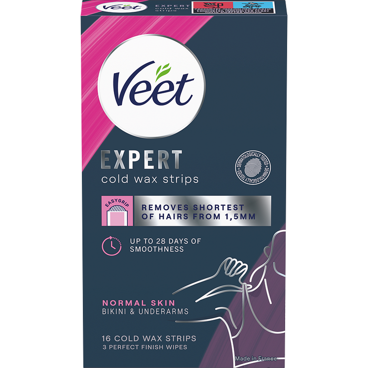 Veet Expert Cold Wax Strips Bikini & Underarm