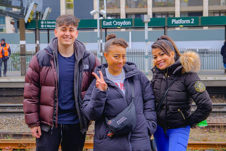 Team Thameslink (pictured) is taking on Team Southern and Team Great Northern, where the rival teams will battle it out in various challenges across GTR's network
