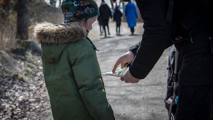 Påskäggsjakten leder ut i Tjolöholms vackra natur