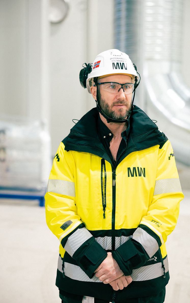 Øystein Krossli, Site Manager,  Morrow Cell Factory December 2023