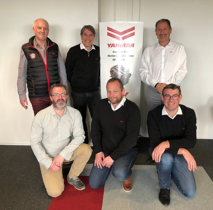 Hi-res image - YANMAR - The new team at YANMAR France SAS in La Roche-sur-Yon