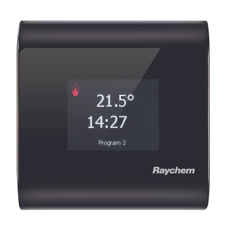 Raychem SENZ - design golvvärmetermostater med touch, swipe och wifi