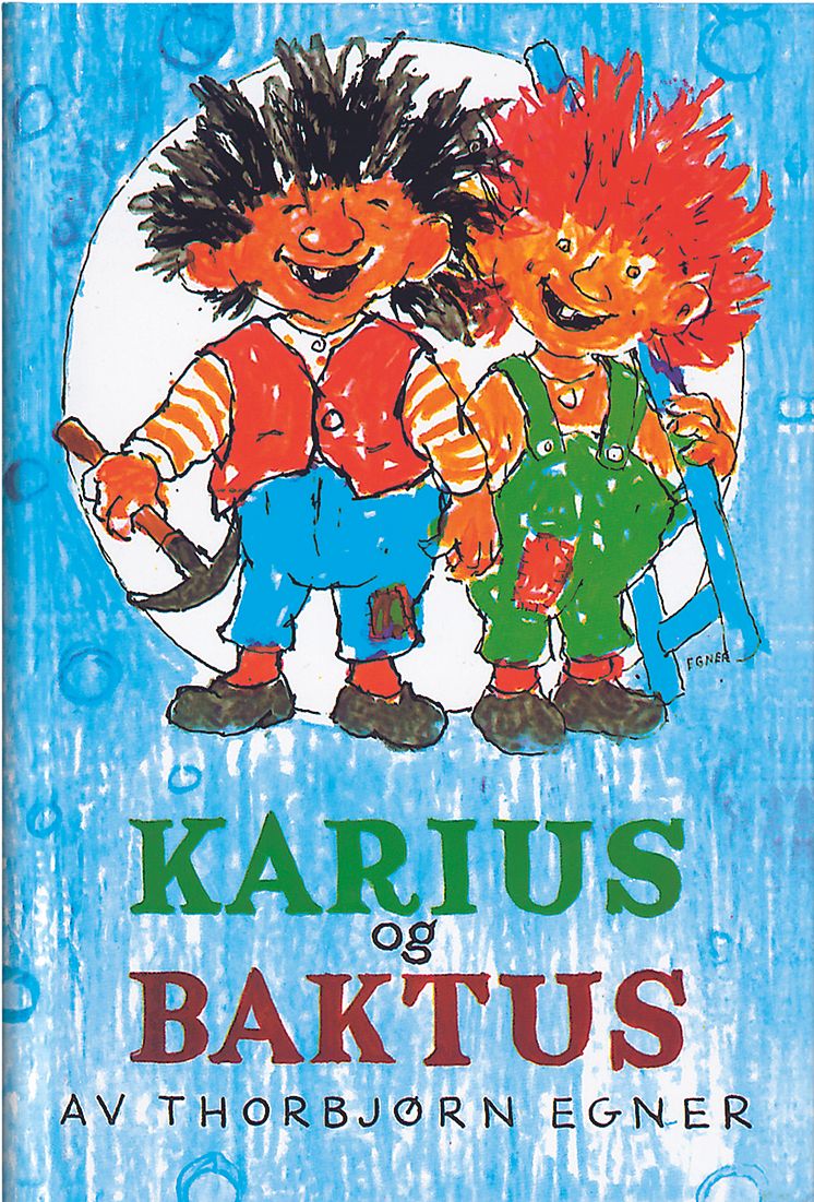 Omslag Karius og Baktus