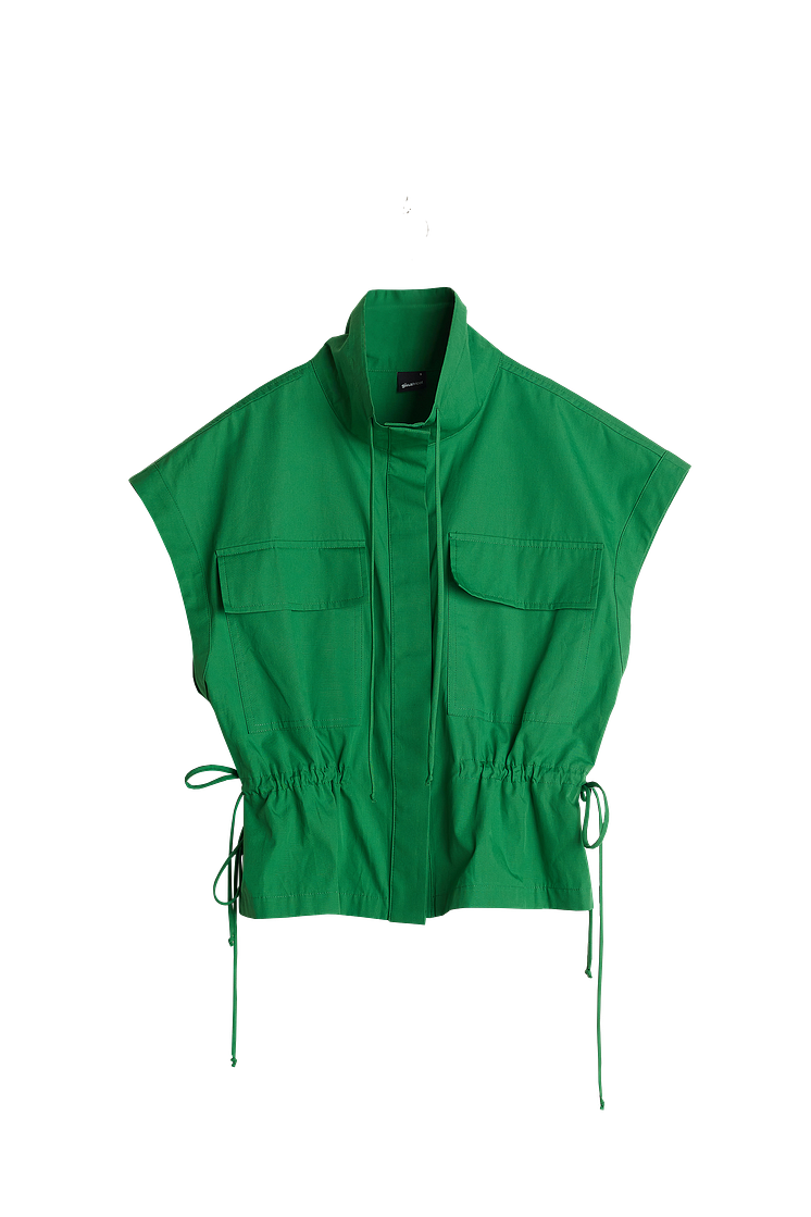 Pia vest - medium green