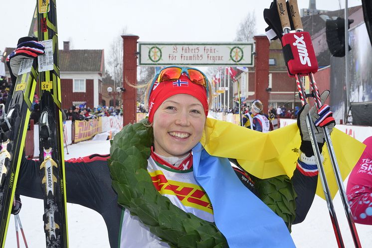 Laila Kveli, Norge, segrade i TjejVasan 2015. 