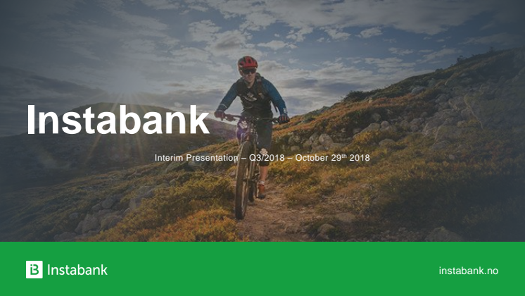 Instabank Presentation - Q3 2018