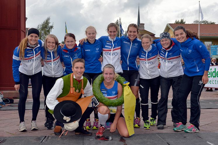 IFK Mora vann damklassen i VasaStafetten 2014